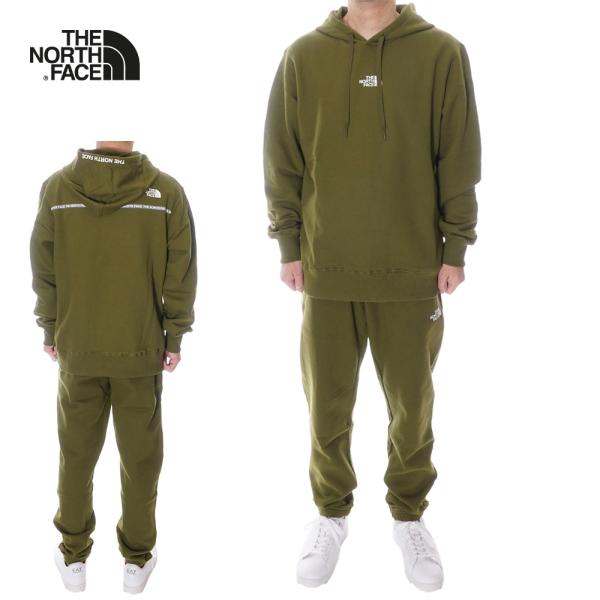 THE NORTH FACE パーカー・パンツセット オリーブグリーン