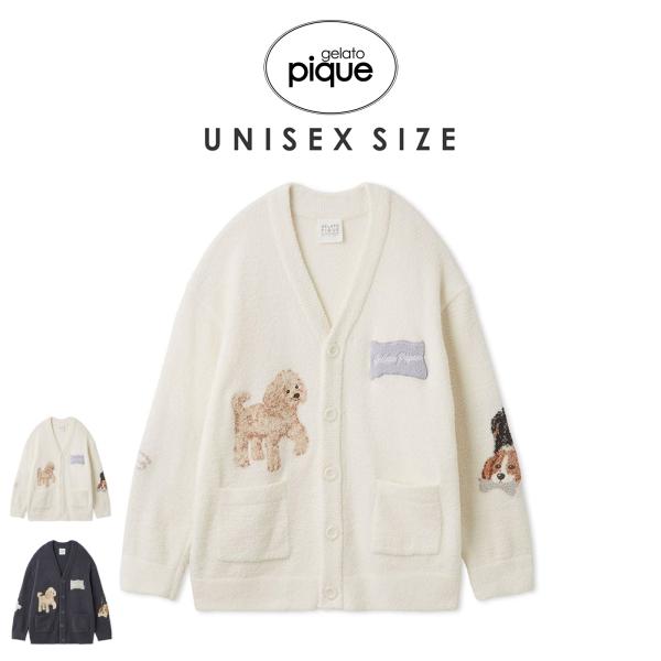 gelato pique（ジェラートピケ） UNISEX エアリーモコプレイフルDOG
