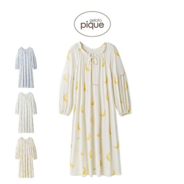 gelato pique（ジェラートピケ） モチーフ3柄ワンピース pwco254273