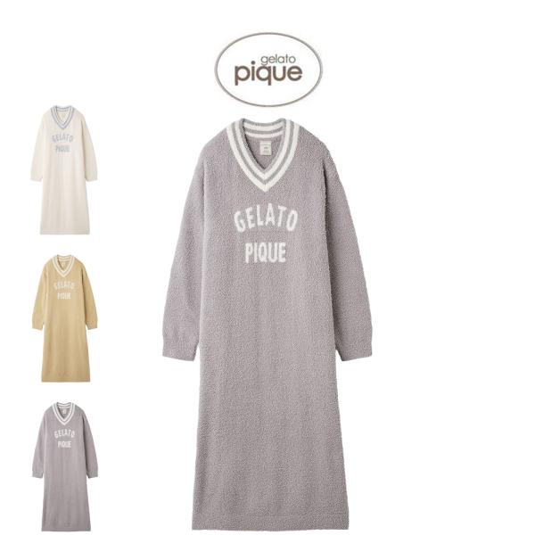 gelato pique（ジェラートピケ） べビモコプレッピーワンピース