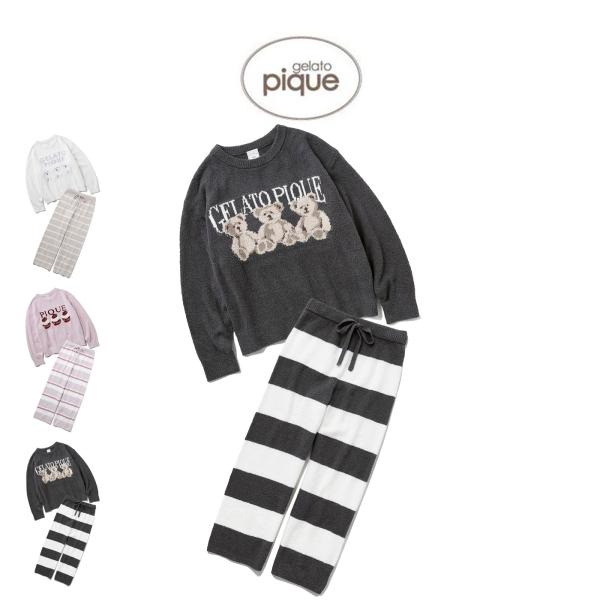 gelato pique（ジェラートピケ） モチーフジャガードプルオーバー