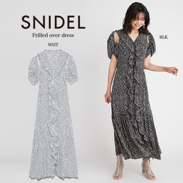 SNIDEL（スナイデル） SALE50%OFF SNIDEL フリルオーバーワンピース