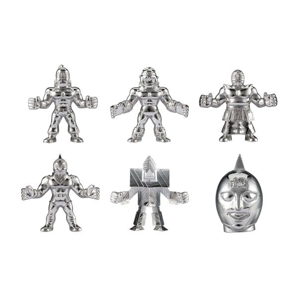 キン肉マン ダイキャストキンケシ4【銀メッキver.のみ】全6種セット
