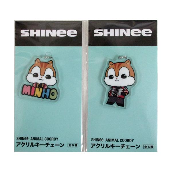 SHINee ANIMAL COORDY アクリルキーチェーン【MINHO ミンホ】2種セット