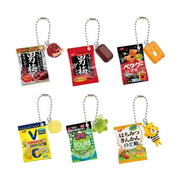 ノーベル製菓 シャカシャカミニチュアチャーム 全6種セット : セレン