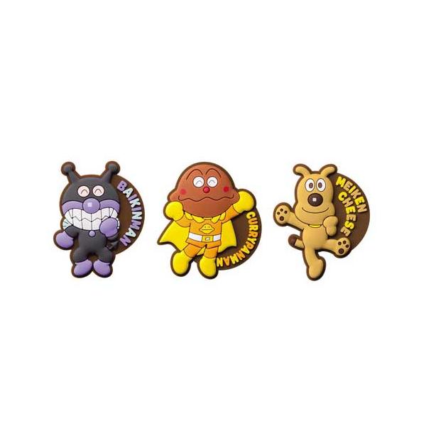 それいけ! アンパンマン ぴたっとラバーマグネット 3種セット : セレン
