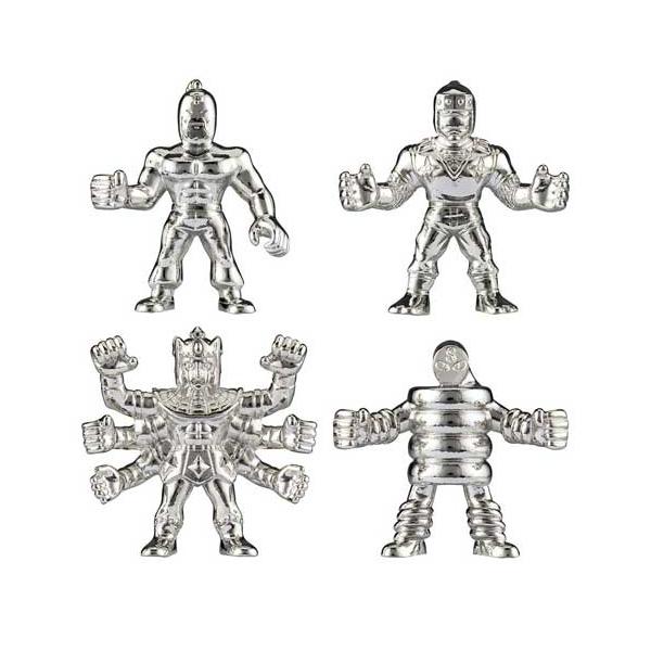 キン肉マン ダイキャストキンケシ3【銀メッキver.】4種セット