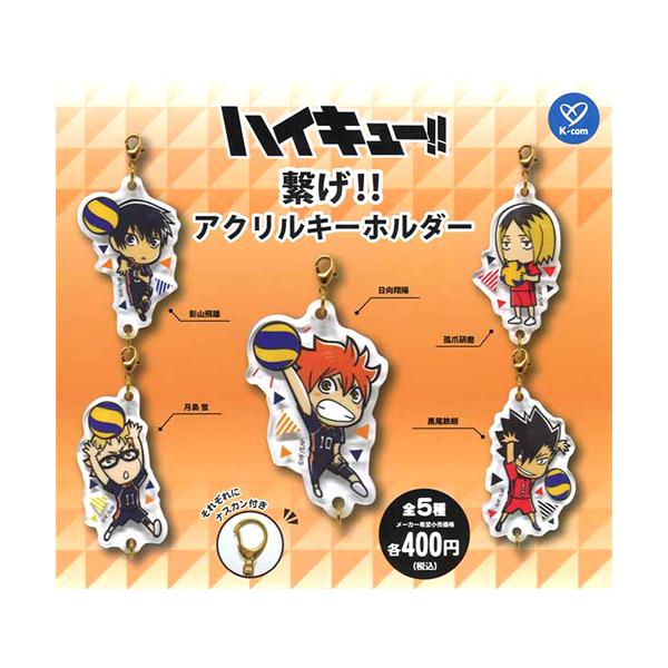 ハイキュー!! 繋げ!! アクリルキーホルダー 全5種セット : セレン