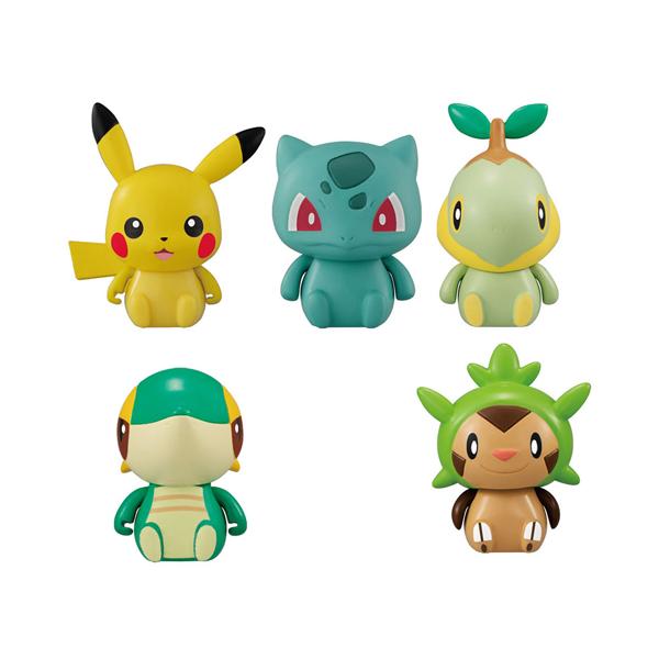 ポケットモンスター コレキャラ! ポケモン3【セレビィなし】5種セット