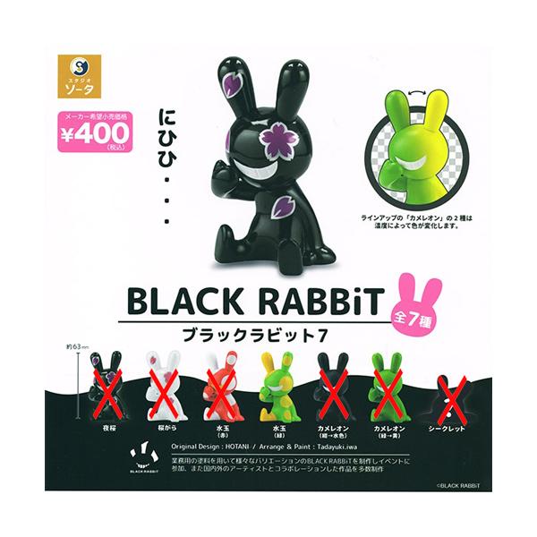 BLACK RABBiT 7 ブラックラビット【水玉(緑)】単品 : セレンショップ
