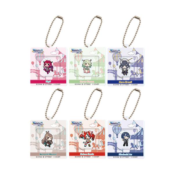 hololive CITY'24 アクリルウィンドウチャーム04 6種セット : セレン