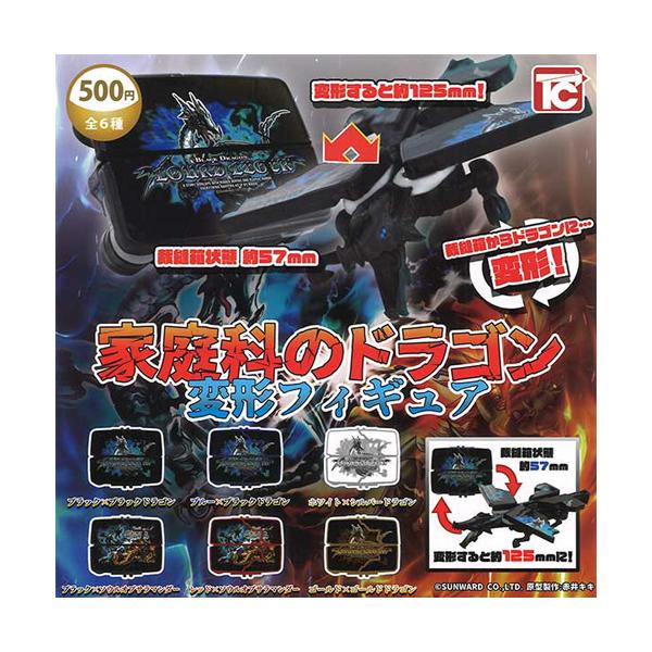 家庭科のドラゴン 変形フィギュア 全6種セット