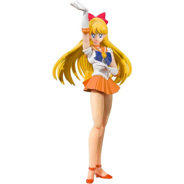 美少女戦士セーラームーン　セーラー・ヴィーナス フィギュア Figuarts TAMASHII NATIONS S.H.Figuarts セーラーヴィーナス Animation