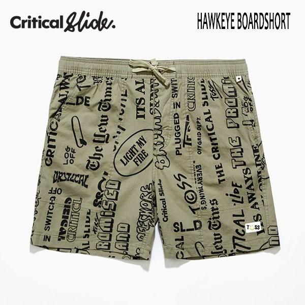 Tcss ティーシーエスエス Critical Slide 19sp ボードショーツ サーフトランクス Hawkeye Boardshort Bs1874 Fatigue オリーブ メンズ サーフ 総柄 Www Andwaffles Com