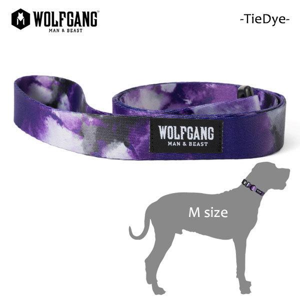 Wolfgang Man Beast ウルフギャング 犬用 首輪 リーシュ リード Tiedye Leash Mサイズ 中型犬 タイダイ柄 パープル American Made 21 Buyee Servis Zakupok Tretim Licom Buyee Pokupajte Iz Yaponii