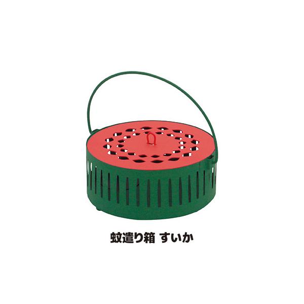 ■商品名蚊遣り箱 すいか■サイズ約直径14×高さ8cm■内側サイズ約内径13.3×有効深さ5cm■重量約360g■材質スチール■付属品蚊取り線香スタンド■生産国中国製（企画：日本）■メーカー現代百貨■JAN4516344096488◆夏を楽...