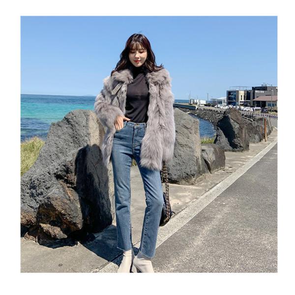 売り出し卸値 韓国風 通勤 秋 春 定番 ロング丈 レディース ラ毛皮 ジャケット コート オシャレ アウター Vjgmw9452 40代 21 30 直売正本 Dev Lorenzecosta Com Br