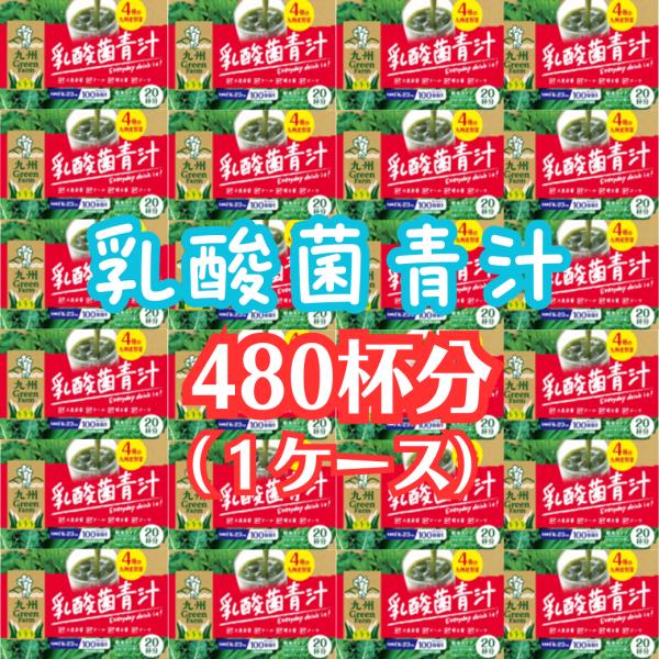 乳酸菌青汁 3g×20袋 × 24箱（1ケース) 480杯分 おいしくてのみやすい！