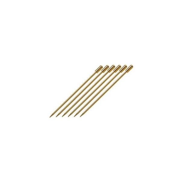 SALUS セーラス オードブルピンゴールド丸棒 6本セット カクテルピン ステンレス 送料無料 ゆうパケット限定[SL]