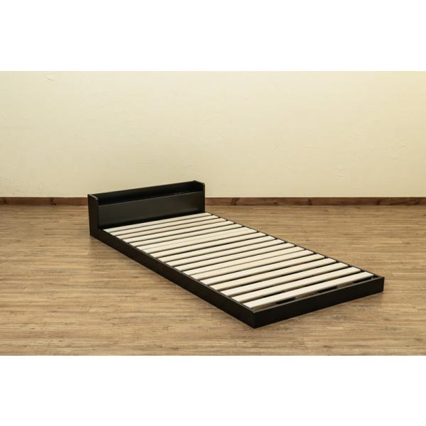 Alta コンセント付きローベット 楽天市場】ダブル 棚・照明・コンセント付きフロアベッド