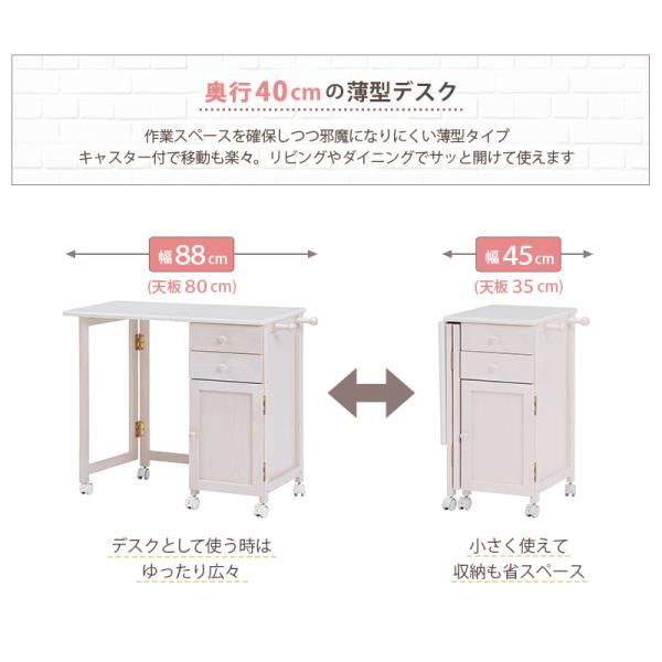 折りたたみデスクの画像