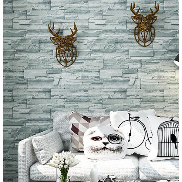 壁紙 レンガ シール はがせる 石目 クロス 石目調 幅61cm のり付き 壁用 レンガ柄 リメイクシート Diy 壁紙 張り替え 1m単位 Buyee Buyee Japanese Proxy Service Buy From Japan Bot Online