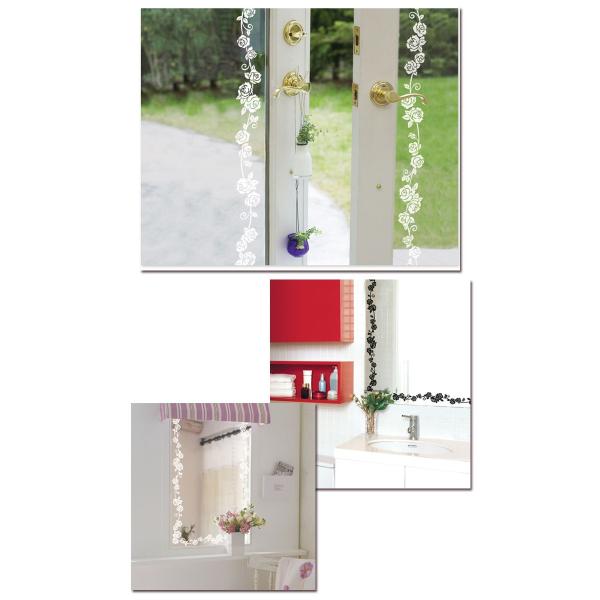 窓ガラス フィルム 目隠し シート マスキングテープ 幅広 ラブリーローズ 壁紙 壁紙 ウォールステッカー 2m単位 Y4 Buyee Buyee Jasa Perwakilan Pembelian Barang Online Di Jepang