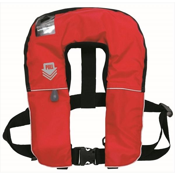 ライフジャケット Fn 80 レッド 自動膨張式 スタンダードタイプ 桜マーク 基準適合品 釣り 救命具 救命胴衣 船 海上 レジャー 日本製 自動 膨張式 藤倉航装 仙台銘板 Yahoo 店 通販 Yahoo ショッピング