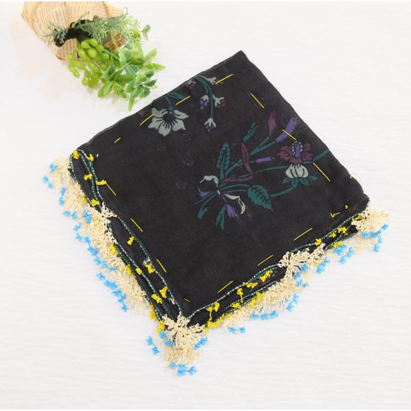 トルコ オヤ OYA イーネオヤ ビンテージ スカーフ 可愛い 花 モチーフ