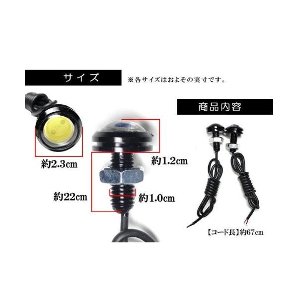 LEDスポットライト　１２灯 ブルー６灯　ホワイト６灯の １２灯です。 e-auto fun 特売セール LEDスポットライト 計6W 大玉計2連ホワイト