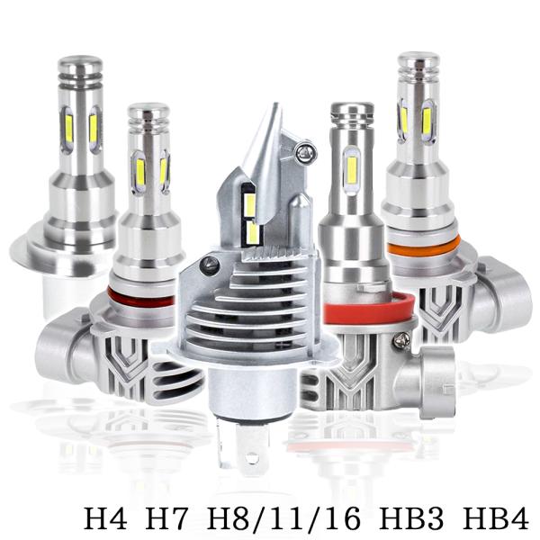 ★商品仕様(H4)【形状】H4(Hi/Lo切替)【発光色】6000K ホワイト【光束】16000lm（一台分）【消費電力】60W（一台分）【対応電圧】直流9V〜26V(12V車専用)【寿命】50000時間以上【動作環境】-40℃ - +80...