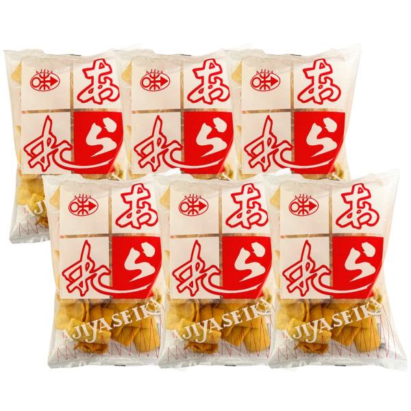 味屋製菓 あられ 55g 6袋入 サクサク食感 お茶うけ おやつ おつまみ 送料無料 老舗 揚菓子