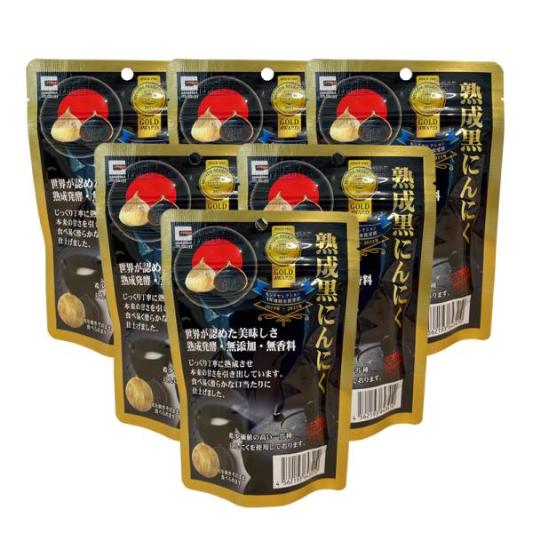 商品詳細 【名称】熟成黒にんにく【原材料名】にんにく              【内容量】60g×6袋入り【賞味・消費期限】商品に記載【保存方法】直射日光を避け常温で保存してください【配送方法】常温便【原産国名】　中国【輸入者】　源清田商事...