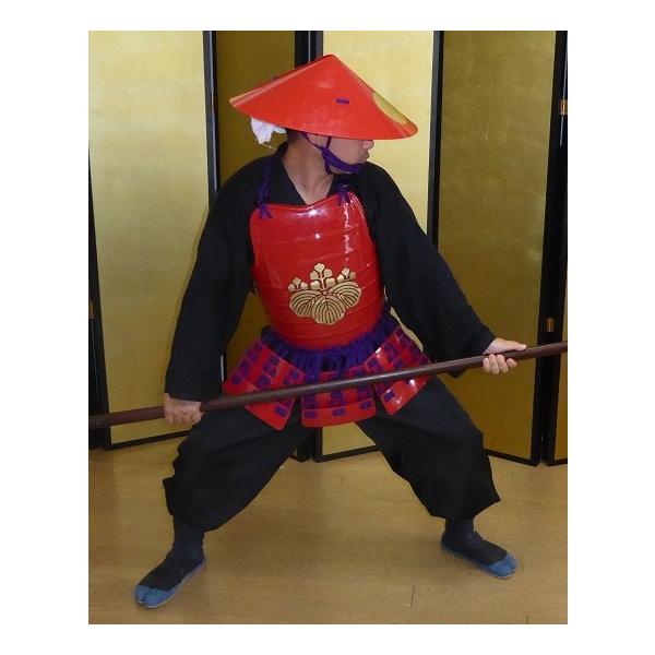 鎧 兜 自分で作る本格 軽量プラスチック甲冑 朱色具足 足軽組立キット Buyee 日本代购平台 产品购物网站大全 Buyee一站式代购 Bot Online