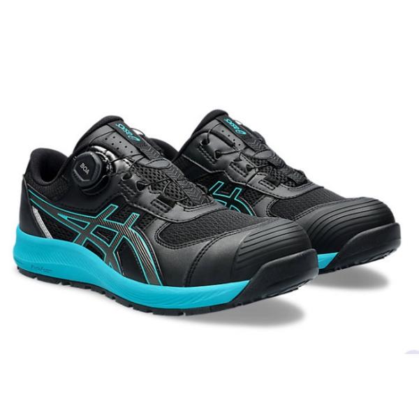 安全靴 CP219 BOA  アシックス 1273A092 ウィンジョブ 001 ブラック×ガンメタル asics 作業靴 セーフティーシューズ 3色展開