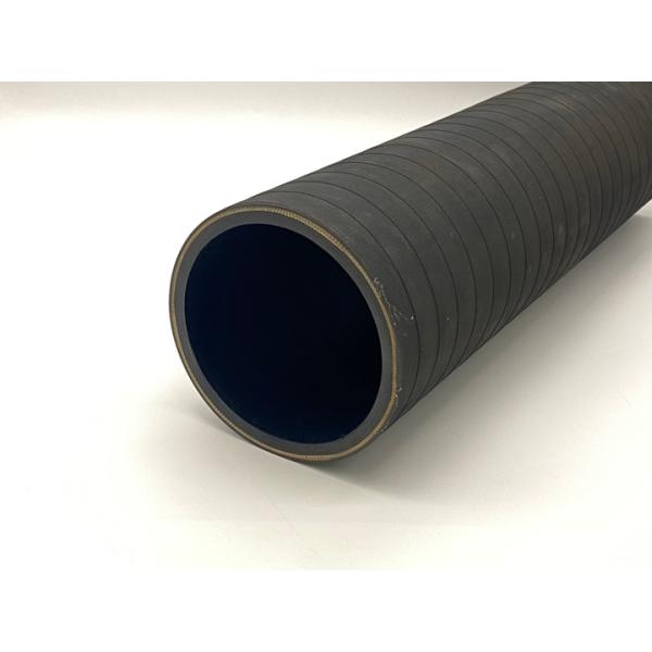 布入りゴムホース　内径 38.1mm　長さ 300mm　布巻ウォーターホース　排気ミキシング用