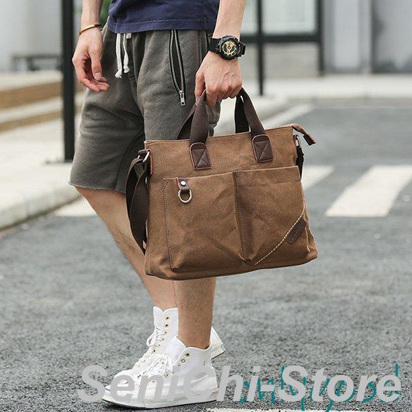 ハンドバッグ メンズ 黒 a4 斜めがけ 軽い 40代 大きめ 2way 仕事