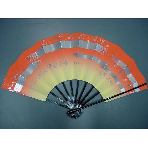 日本舞踊　扇子　① ④ ⑥ ⑩ 舞扇子 日本舞踊 踊り用 銀もみ 天紫 黒塗 箱なし : おどり用品の扇寿