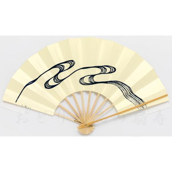 舞扇子 日本舞踊 踊り用 29cm 紺柄 白竹骨 日本製 京扇子 箱付き 8067 おどり用品の扇寿 Yahoo 店 通販 Yahoo ショッピング