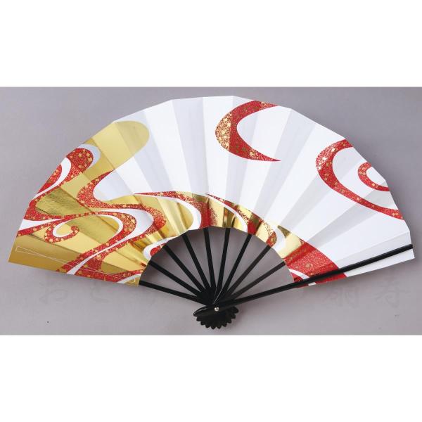 京扇堂 御舞扇 題/火 日本舞踊 舞扇子 和装 伝統工芸　選定扇 senjyu_8805