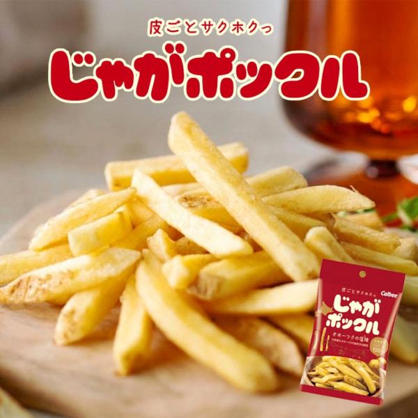 Calbee じゃがポックル 小袋 33g 5個セット 送料無料 パーソナルサイズ オホーツクの塩味 北海道 スナック菓子 カルビー ご当地 お土産 ギフト プレゼント 贈物