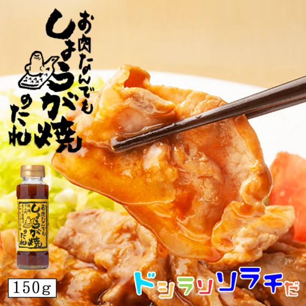 ソラチ お肉なんでもしょうが焼のたれ 150g 3個セット 送料無料 北海道 たれ タレ しょうが焼き 生姜焼き 簡単 万能 ご家庭で プレゼント ギフト ご当地