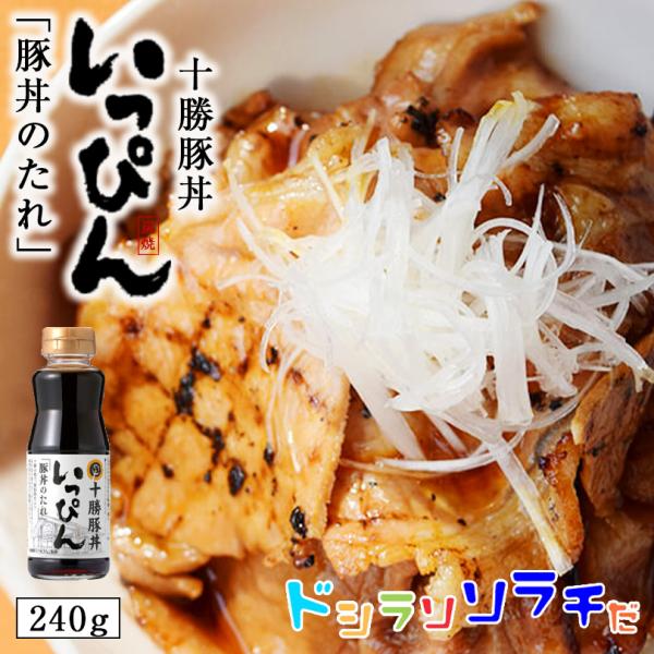ソラチ 十勝 豚丼いっぴん監修 豚丼のたれ 240g 3個セット 送料無料 送料込 北海道 タレ 豚丼 万能 BBQ 焼肉 人気 お土産 手土産 贈り物 ギフト