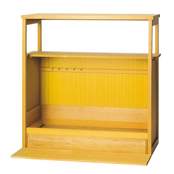 茶道具　置水屋　水屋棚 茶道具】水屋道具 組立式置水屋 水屋-13 : 創業大正七年 お茶の岡田園