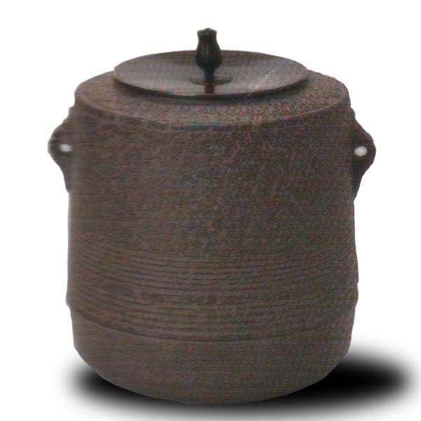 売り切り】『釜師 菊池政光 （きくちまさみつ）焼飯釜 共箱 11717 』や