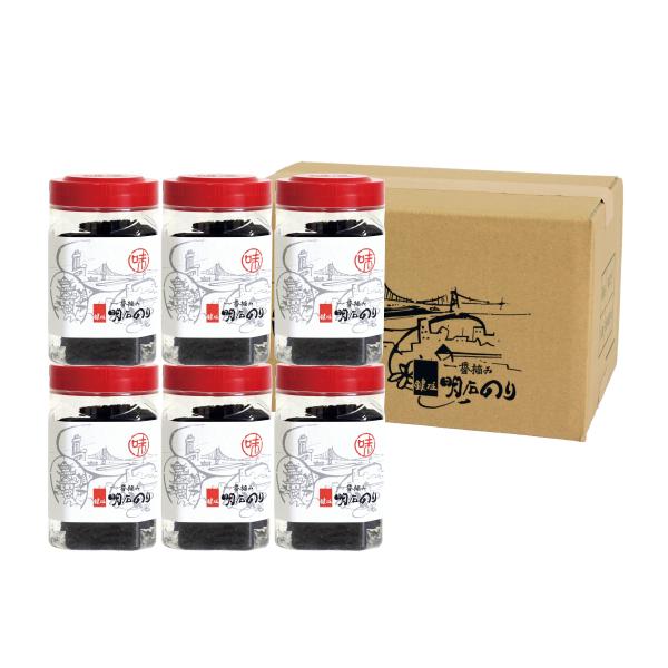 明石のり 鍵庄 ギフト 一番摘み 明石の風 48枚×6本 段ボール入 KD-06●内容：味付けのり・または焼きのり(8切48枚)×6本●箱サイズ：●賞味期限：常温約９ヶ月冬の訪れをつげる「一番摘み」ということさら珍重されてきた海苔。厳寒の明...