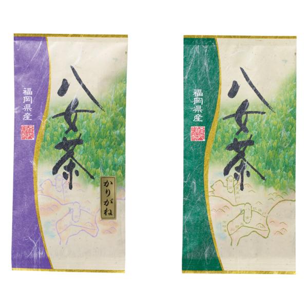 袋布向春園本店 八女茶詰合せ YRT-02