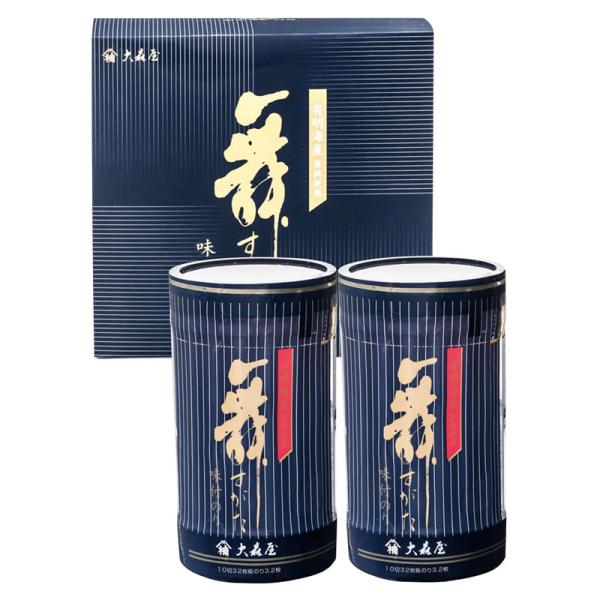 ●箱サイズ:7.6×15.2×14.2cm●箱入重量:0.1kg●セット内容:セット内容/有明海産味付のり（10切32枚） ×2●賞味期限:常温1年6ヶ月●アレルゲン:小麦・えび