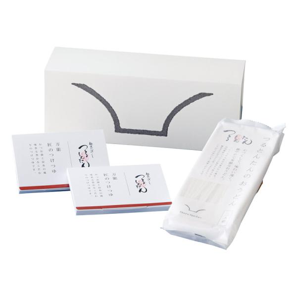 ●箱サイズ:11×28.5×9cm●箱入重量:1.4kg●セット内容:つけつゆ（希釈50g）×2、乾麺（200g）×1●賞味期限:常温365日●アレルゲン:小麦