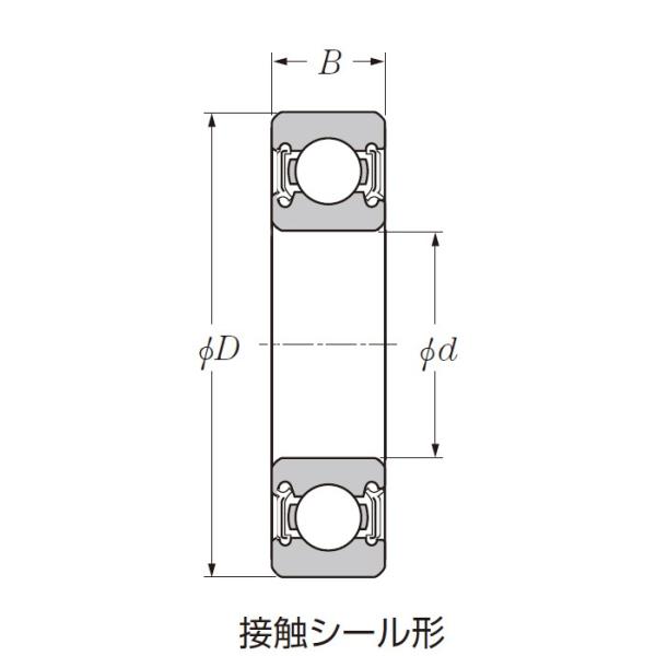 NTN 6201LLU ベアリング 深溝玉軸受 両側合成ゴム付 /【Buyee】 NTN 6201LLU ベアリング 深溝玉軸受 両側合成ゴム付 /【Buyee】